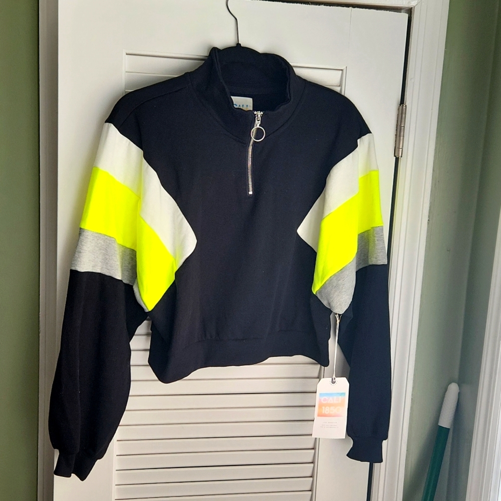 NWT CALI 1850 Fleece Sweater